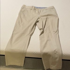 Khaki capris